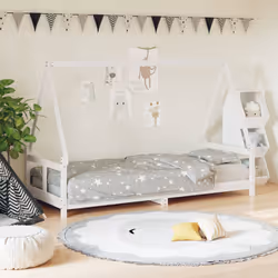 VidaXL 834451 kids bed White Wood