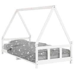 VidaXL 834454 kids bed White Wood