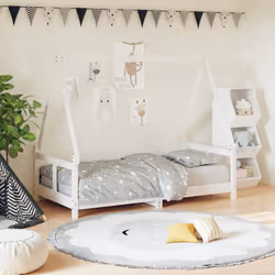 VidaXL 834460 kids bed White Wood