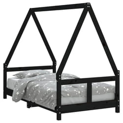 VidaXL 834461 kids bed Black Wood