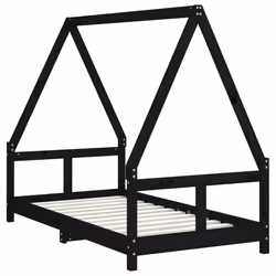 VidaXL 834461 kids bed Black Wood