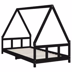VidaXL 834464 kids bed Black Wood