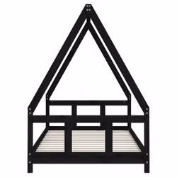 VidaXL 834464 kids bed Black Wood - Additional view 4