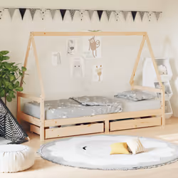 VidaXL 834465 kids bed Wood
