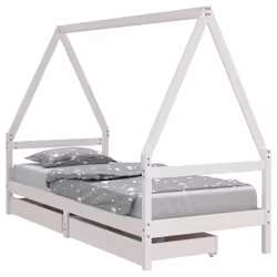VidaXL 834466, White, Wood, 80 x 200 mm, 1 pc(s)
