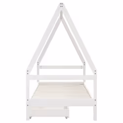 VidaXL 834466 kids bed White Wood - Additional view 5