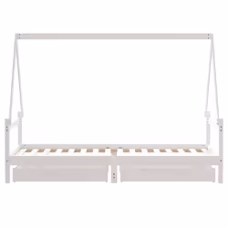 VidaXL 834466 kids bed White Wood - Additional view 6