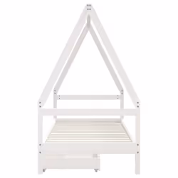 VidaXL 834469 kids bed White Wood - Additional view 5