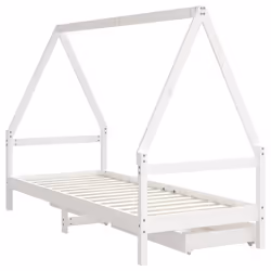 VidaXL 834469 kids bed White Wood - Additional view 7
