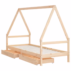 VidaXL 834477 kids bed Wood - Additional view 4