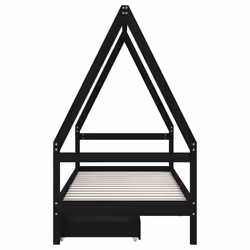 VidaXL 834479 kids bed Black Wood - Additional view 5