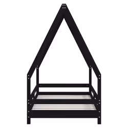 VidaXL 834482 kids bed Black Wood