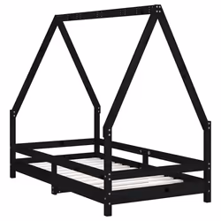 VidaXL 834482 kids bed Black Wood - Additional view 4