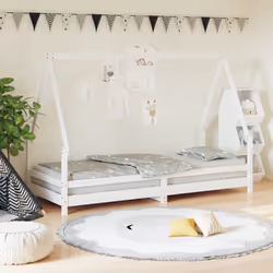 VidaXL 834484 kids bed White Wood