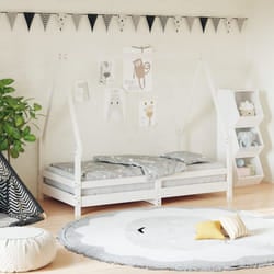 VidaXL 834490 kids bed White Wood