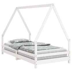 VidaXL 834493 kids bed White Wood