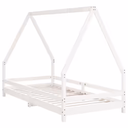 VidaXL 834493 kids bed White Wood