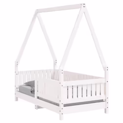 VidaXL 834502, White, Wood, 70 x 140 mm, 1 pc(s)