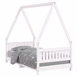 VidaXL 834505, White, Wood, 80 x 160 mm, 1 pc(s)