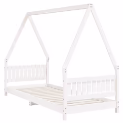 VidaXL 834508 kids bed White Wood