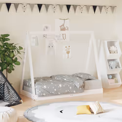 VidaXL 834535 kids bed White Wood