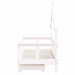 VidaXL 834541 kids bed White Wood - Additional view 6