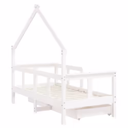 VidaXL 834541 kids bed White Wood - Additional view 7