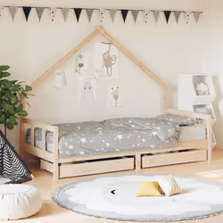 VidaXL 834546 kids bed Wood