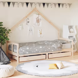 VidaXL 834549 kids bed Wood
