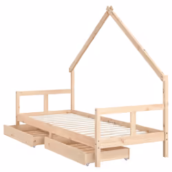 VidaXL 834549 kids bed Wood - Additional view 4