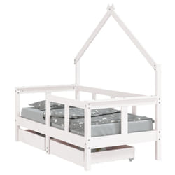 VidaXL 834550 kids bed White Wood
