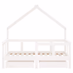 VidaXL 834550 kids bed White Wood - Additional view 5