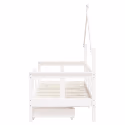 VidaXL 834550 kids bed White Wood - Additional view 6