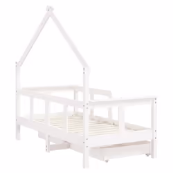 VidaXL 834550 kids bed White Wood - Additional view 7