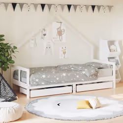 VidaXL 834553 kids bed White Wood - Additional view 2