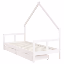 VidaXL 834553 kids bed White Wood - Additional view 3