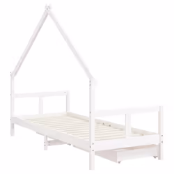 VidaXL 834553 kids bed White Wood - Additional view 7
