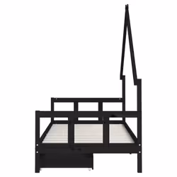 VidaXL 834554 kids bed Black Wood - Additional view 6