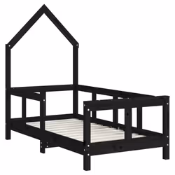 VidaXL 834557 kids bed Black Wood