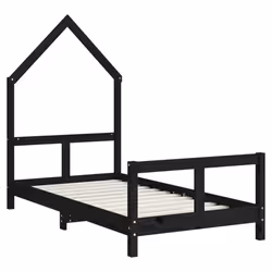 VidaXL 834560 kids bed Black Wood