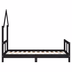 VidaXL 834560 kids bed Black Wood - Additional view 5