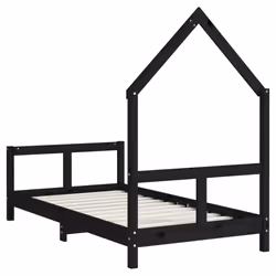 VidaXL 834560 kids bed Black Wood - Additional view 6