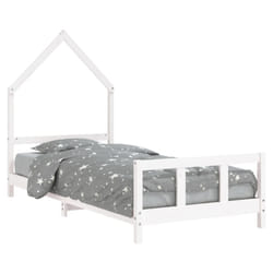 VidaXL 834562 kids bed White Wood