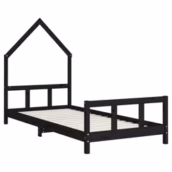 VidaXL 834563 kids bed Black Wood
