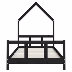 VidaXL 834563 kids bed Black Wood - Additional view 4