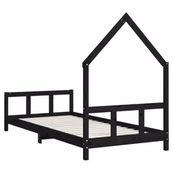 VidaXL 834563 kids bed Black Wood - Additional view 6