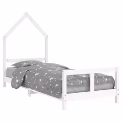 VidaXL 834565, White, Wood, 80 x 200 mm, 1 pc(s)