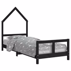 VidaXL 834566, Black, Wood, 80 x 200 mm, 1 pc(s)