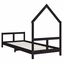 VidaXL 834566 kids bed Black Wood - Additional view 6