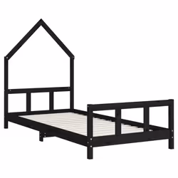 VidaXL 834569 kids bed Black Wood